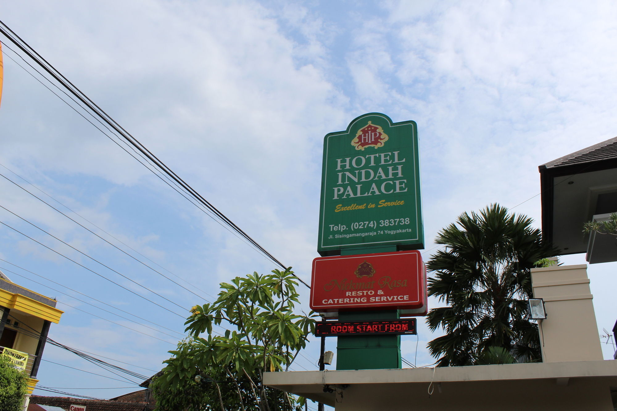 Hotel Indah Palace Джокьякарта Экстерьер фото